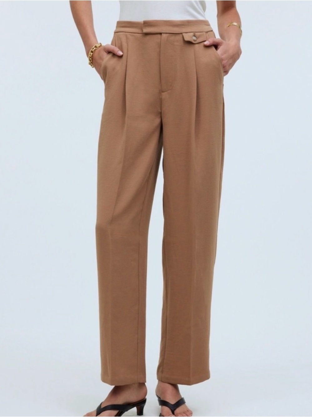 Madewell high-rise rosedale straight pant